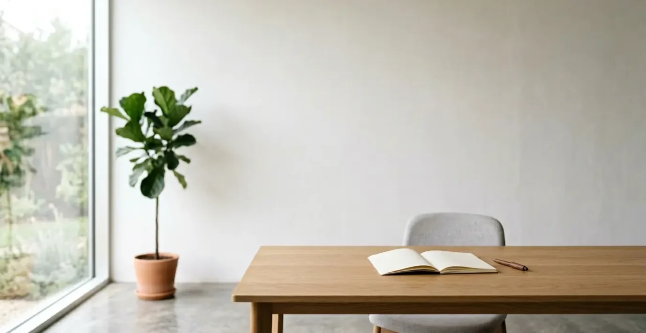 Entrepreneur analysant son marché de manière stratégique et équilibrée