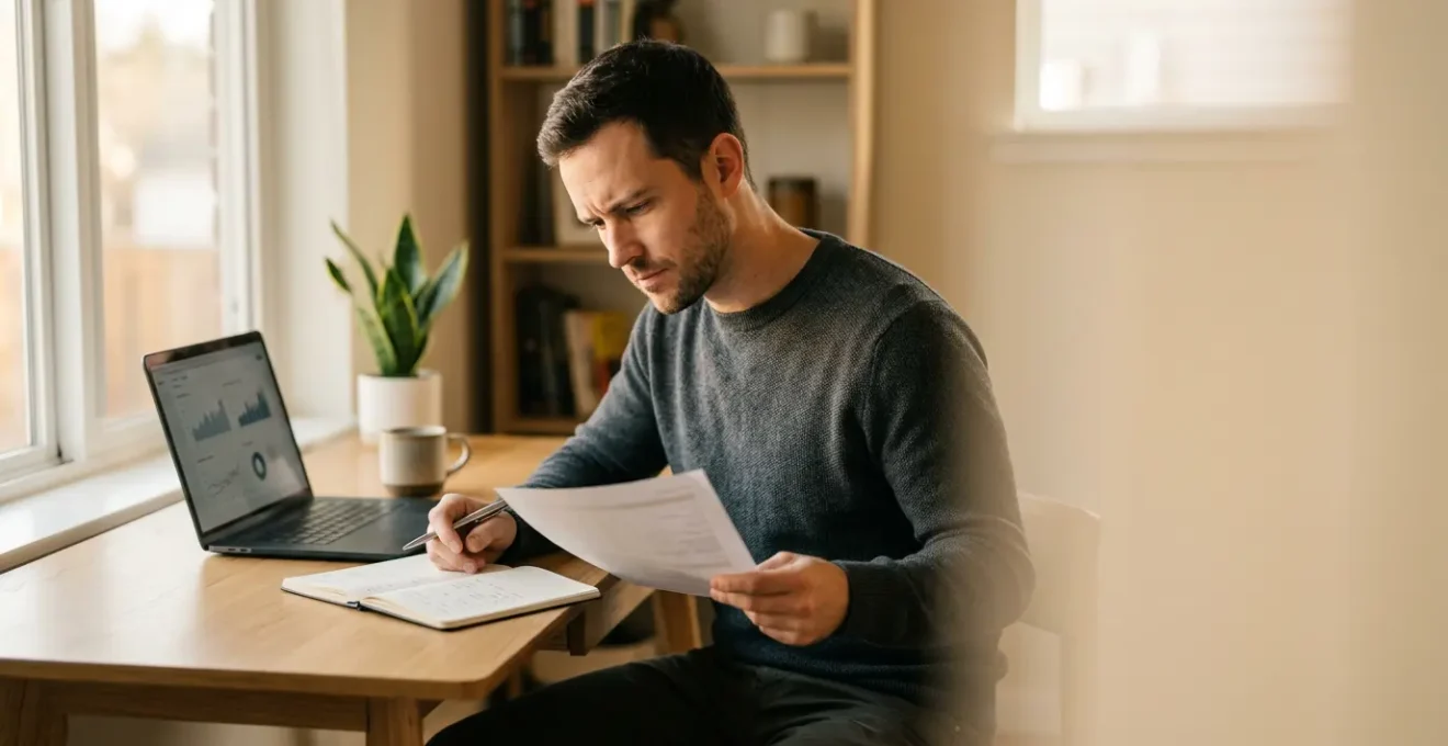Entrepreneur travaillant de manière autonome sur son projet sans financement externe