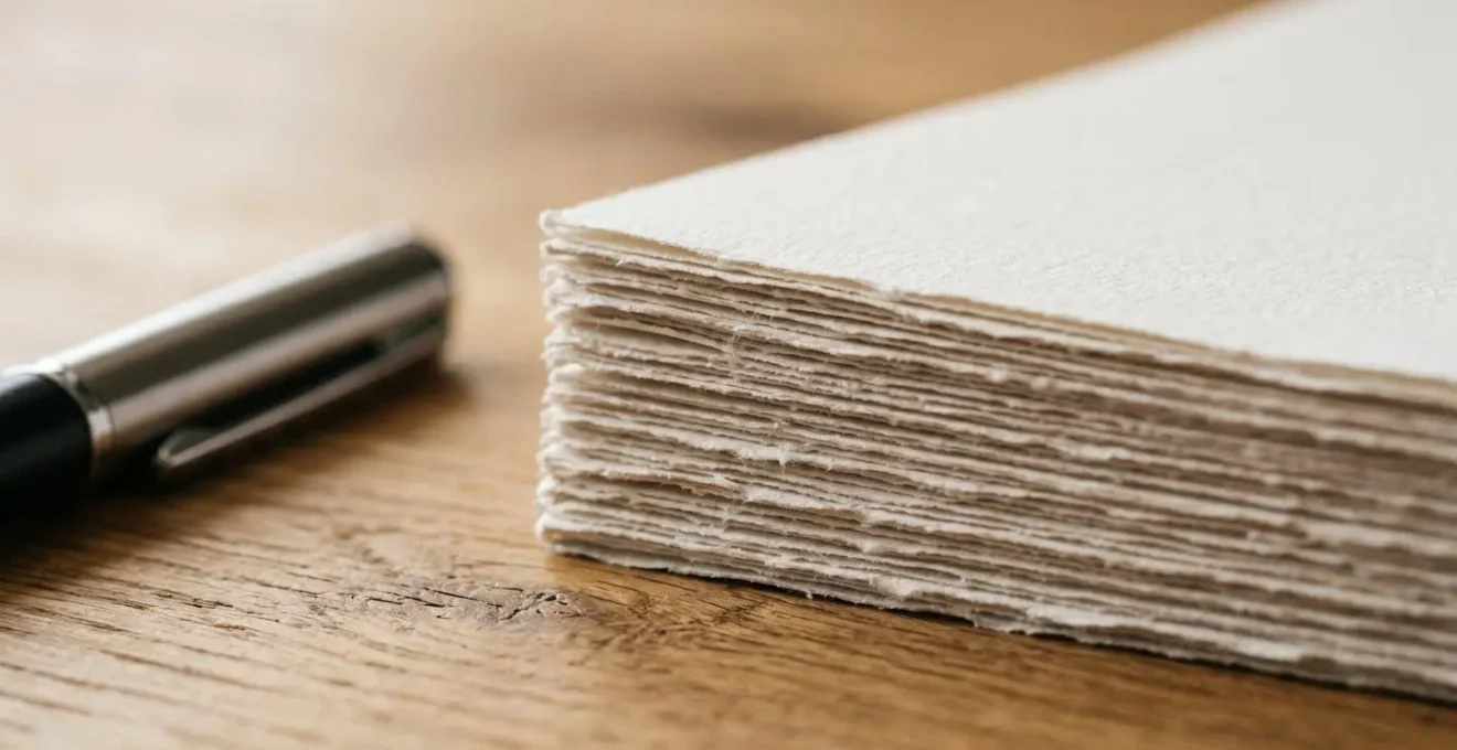 Documents administratifs de fermeture d'entreprise disposés sur un bureau avec stylo