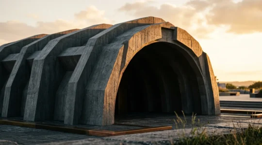 Protection patrimoniale symbolisée par une architecture solide et sécurisée pour entrepreneurs