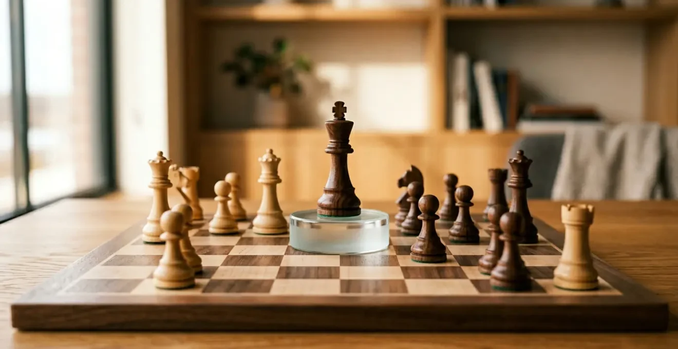 Scene symbolique representant la detection des talents en entreprise dans une atmosphere collaborative