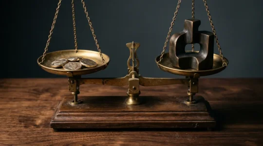 Représentation métaphorique de l'équilibre entre ouverture du capital et préservation du pouvoir dans une entreprise