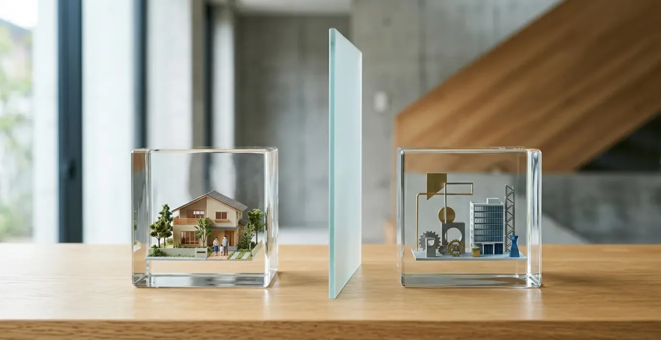 Protection symbolique du patrimoine personnel d'un entrepreneur avec séparation juridique automatique