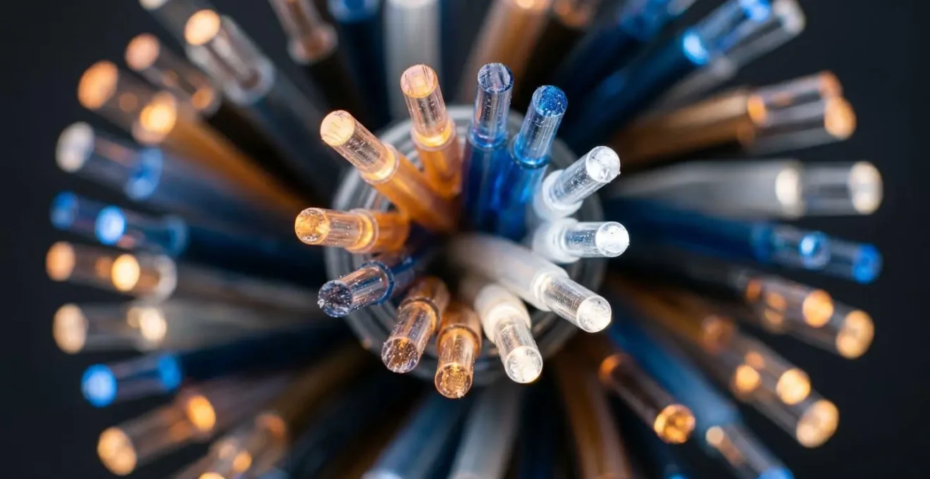 Vue macro de connecteurs et interfaces symbolisant l'interopérabilité entre systèmes ERP